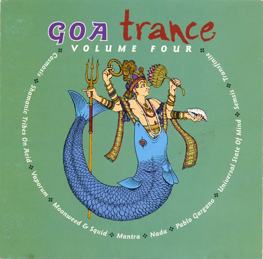 Goa Trance 4 compilation, CD from 1996 at PsyDB