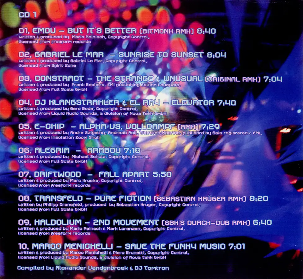 Goa Party - The Summer Edition compilation, CD from 2002 at PsyDB