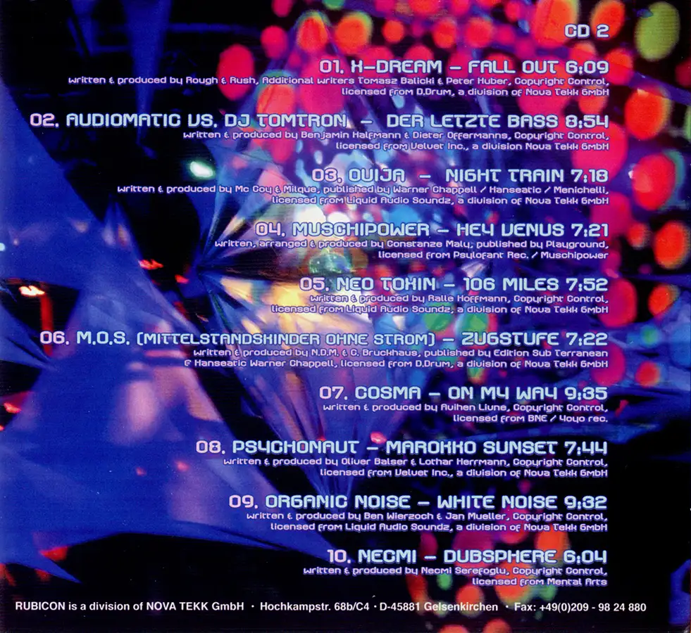 Goa Party - The Summer Edition compilation, CD from 2002 at PsyDB