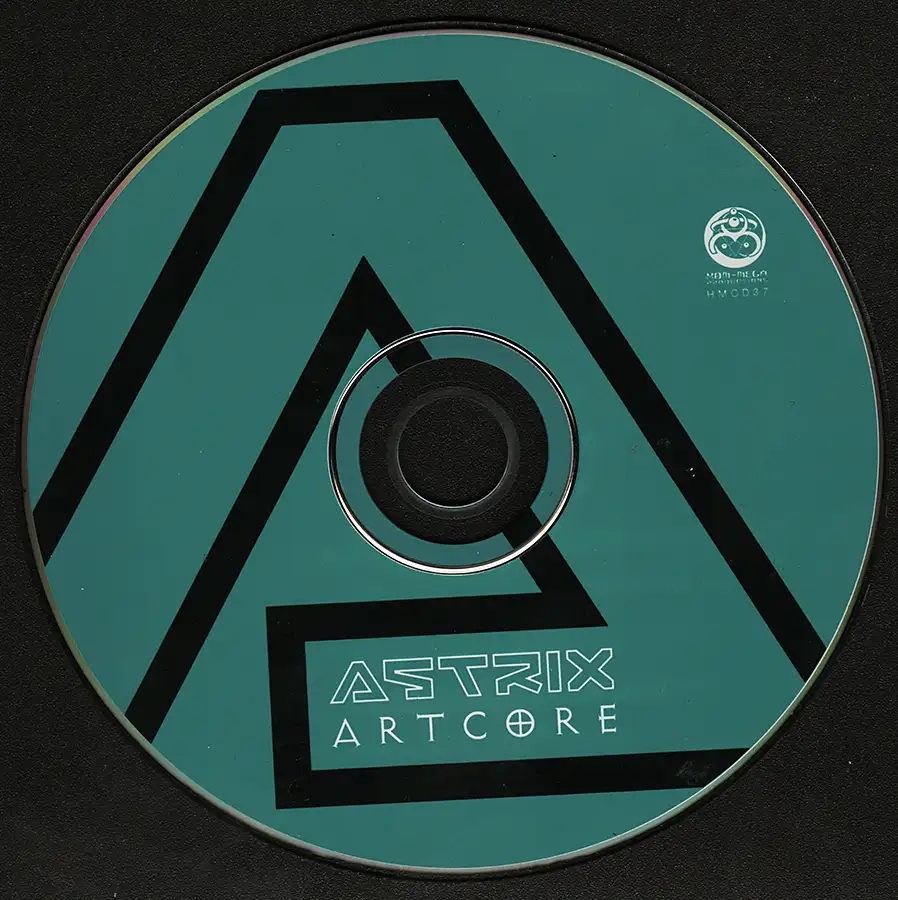 Artcore by Astrix album, CD from 2004 at PsyDB