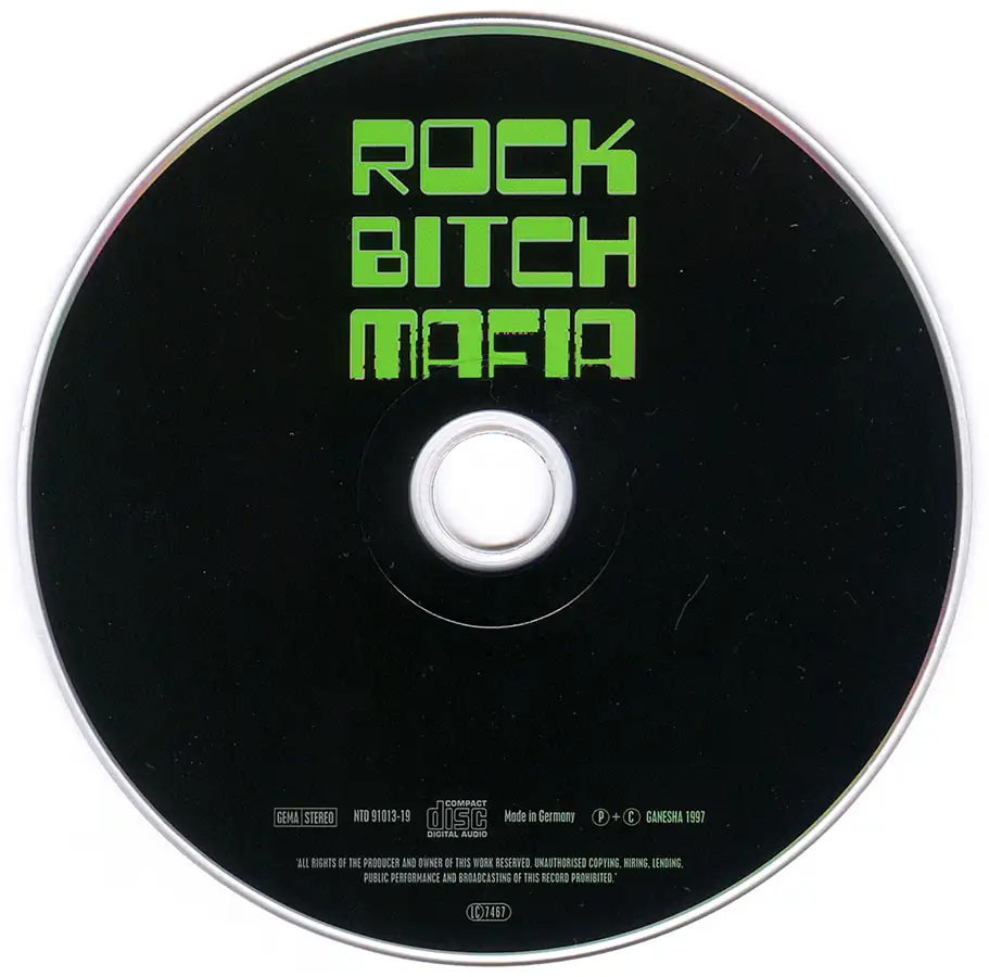 Rock Bitch Mafia by Green Nuns of the Revolution album, CD from