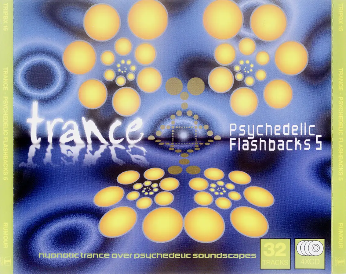 Psychedelic Flashbacks 5 compilation, CD from 2000 at PsyDB