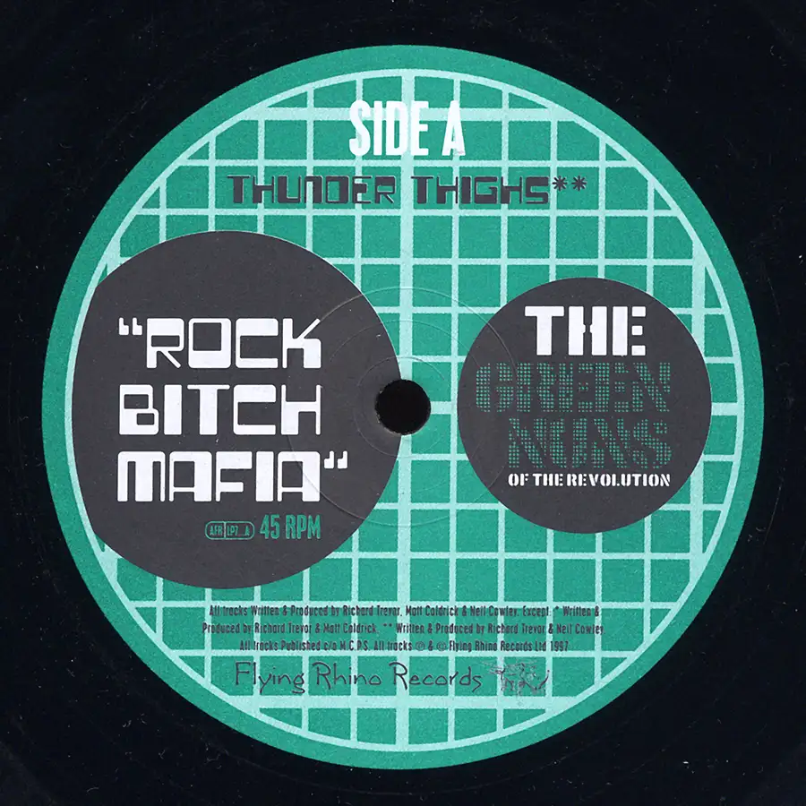 Rock Bitch Mafia by Green Nuns Of The Revolution album, vinyl from 