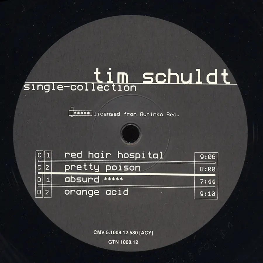 Single Collection by Tim Schuldt album, vinyl from 2000 at PsyDB