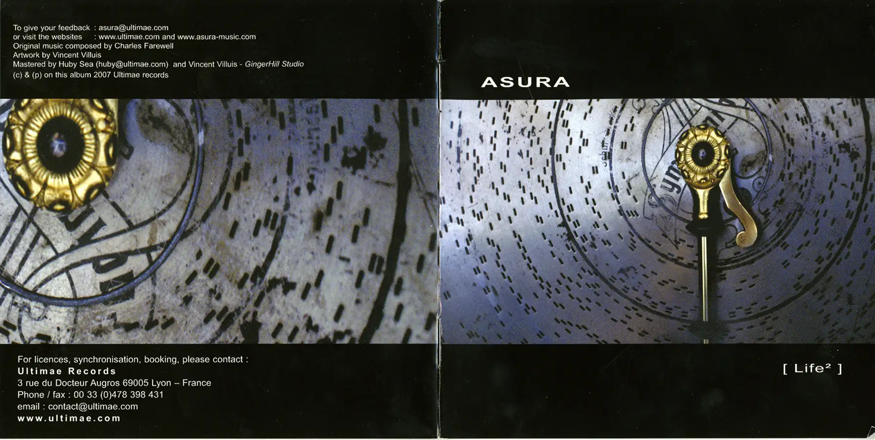 Life 2 by Asura album, CD from 2007 at PsyDB